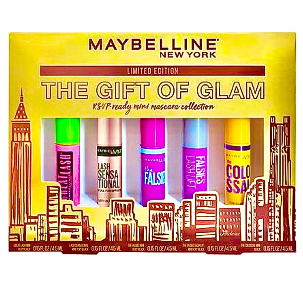 Maybelline - The Gift of Glam - 5 mini Mascaras